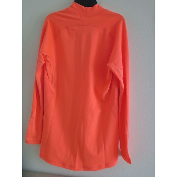 Adidas FS3026 Mens Size L Orange Long Sleeve Activewear Soccer Shirt - Picture 6 of 6
